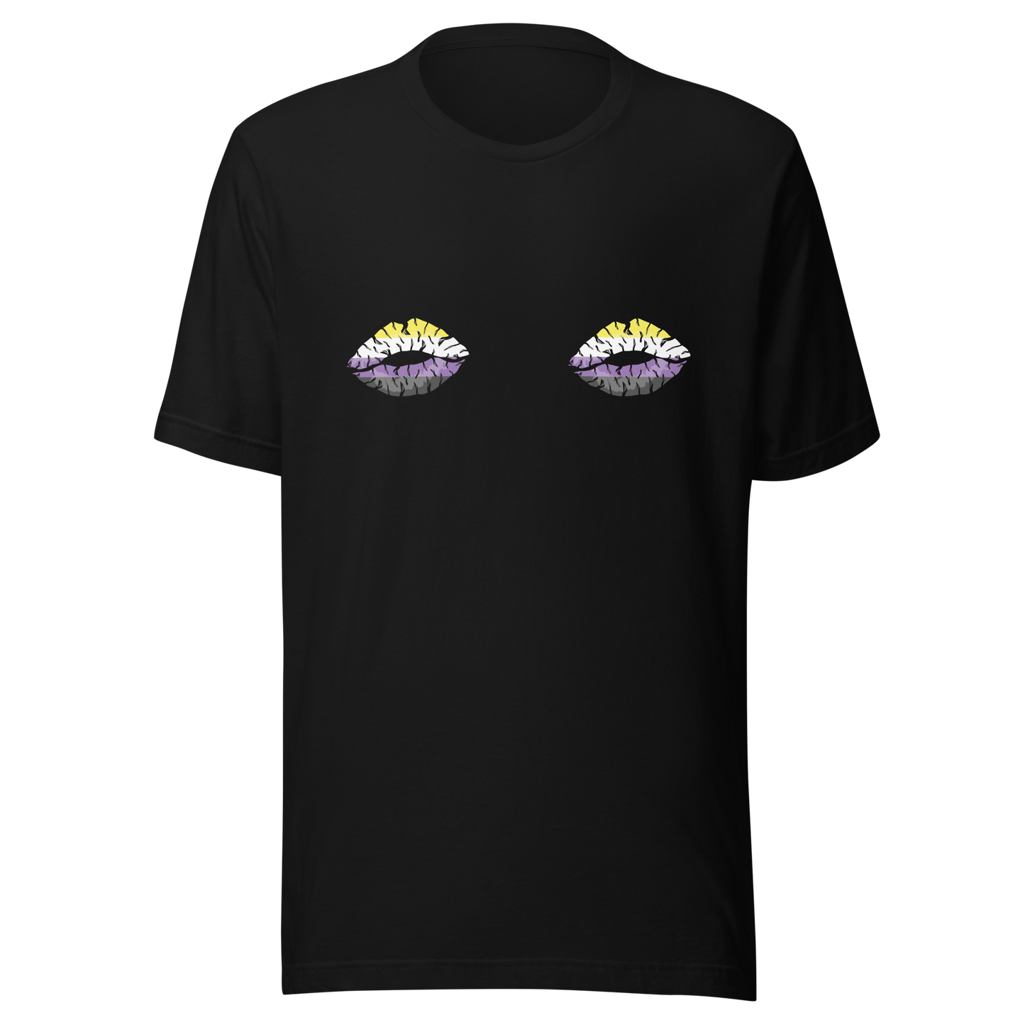 Enby Boob Kisses Unisex t-shirt