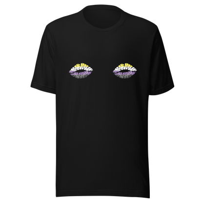 Enby Boob Kisses Unisex t-shirt