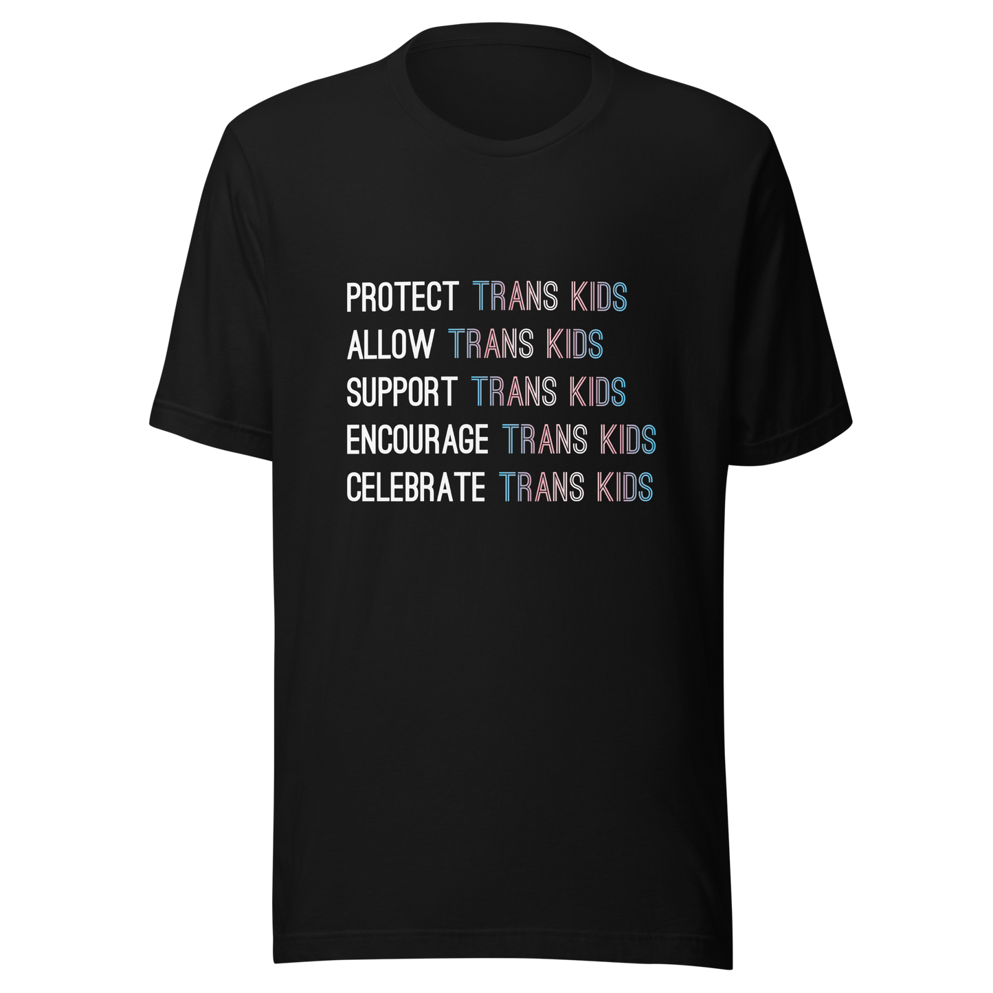 Support Trans Kids Unisex t-shirt