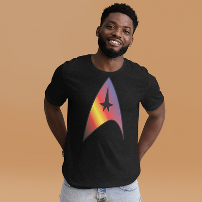 Starfleet Insignia - Polyamory Pride Unisex t-shirt