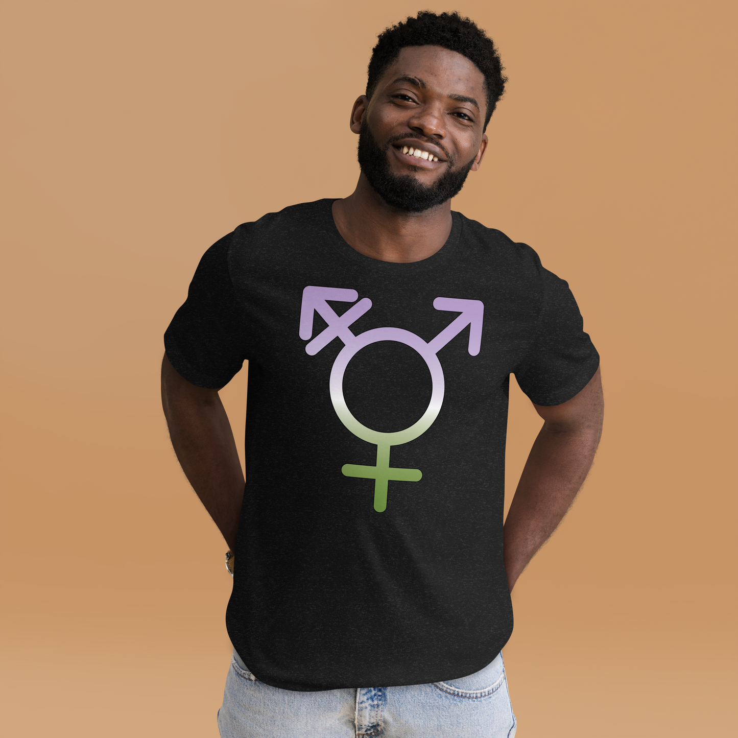 Transgender Symbol - Genderqueer Pride Unisex t-shirt