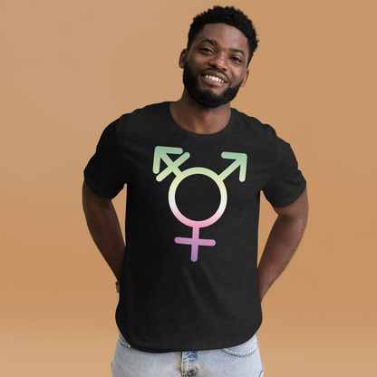 Transgender Symbol - Genderfae Pride Unisex t-shirt