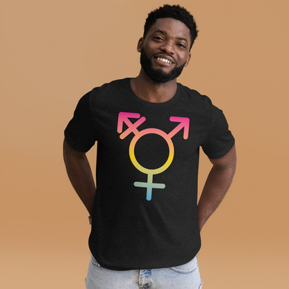 Transgender Symbol - Pansexual Pride Unisex t-shirt