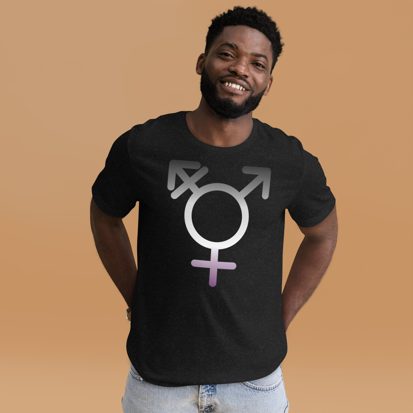 Transgender Symbol - Asexual/Demisexual Pride Unisex t-shirt