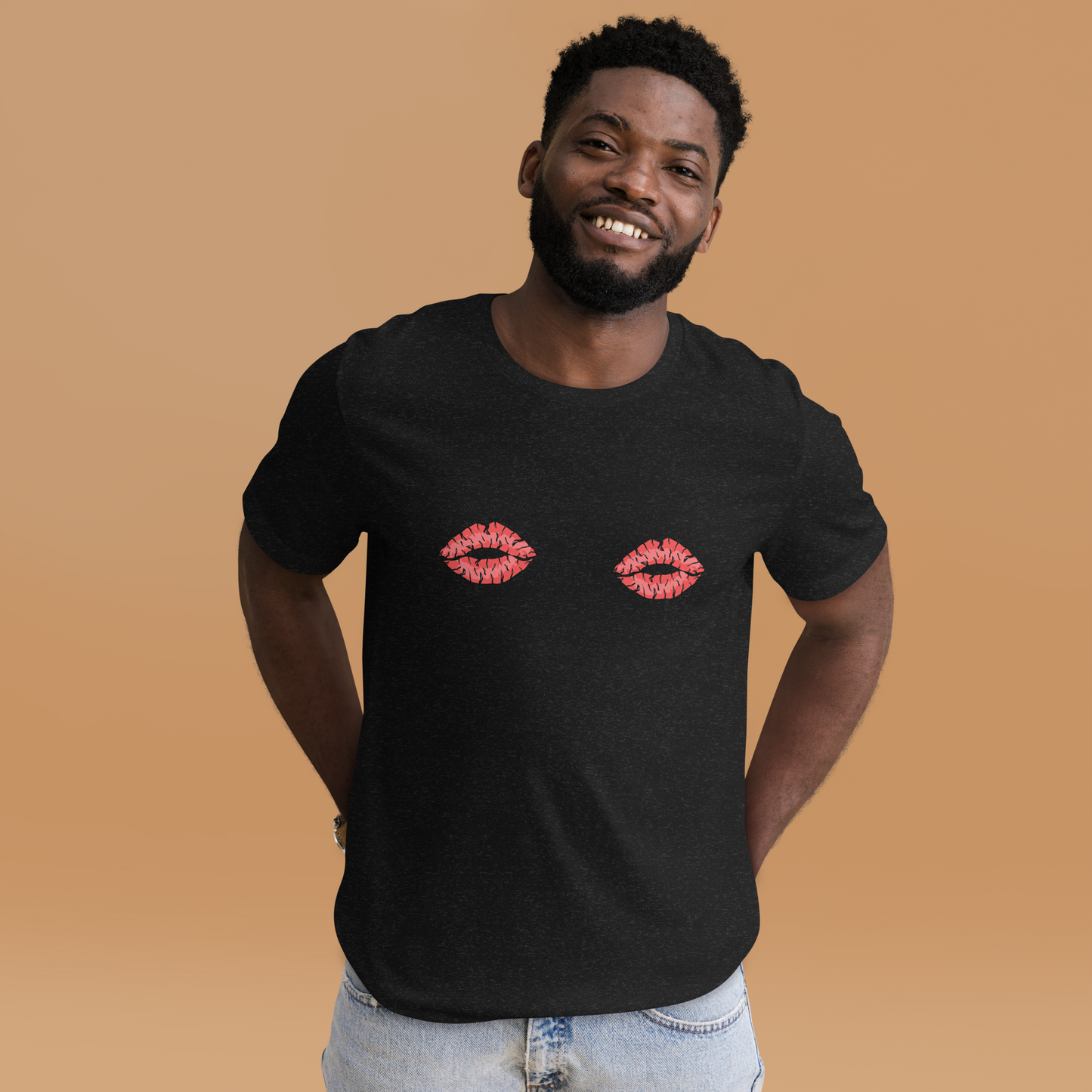 Boob Kisses Unisex t-shirt