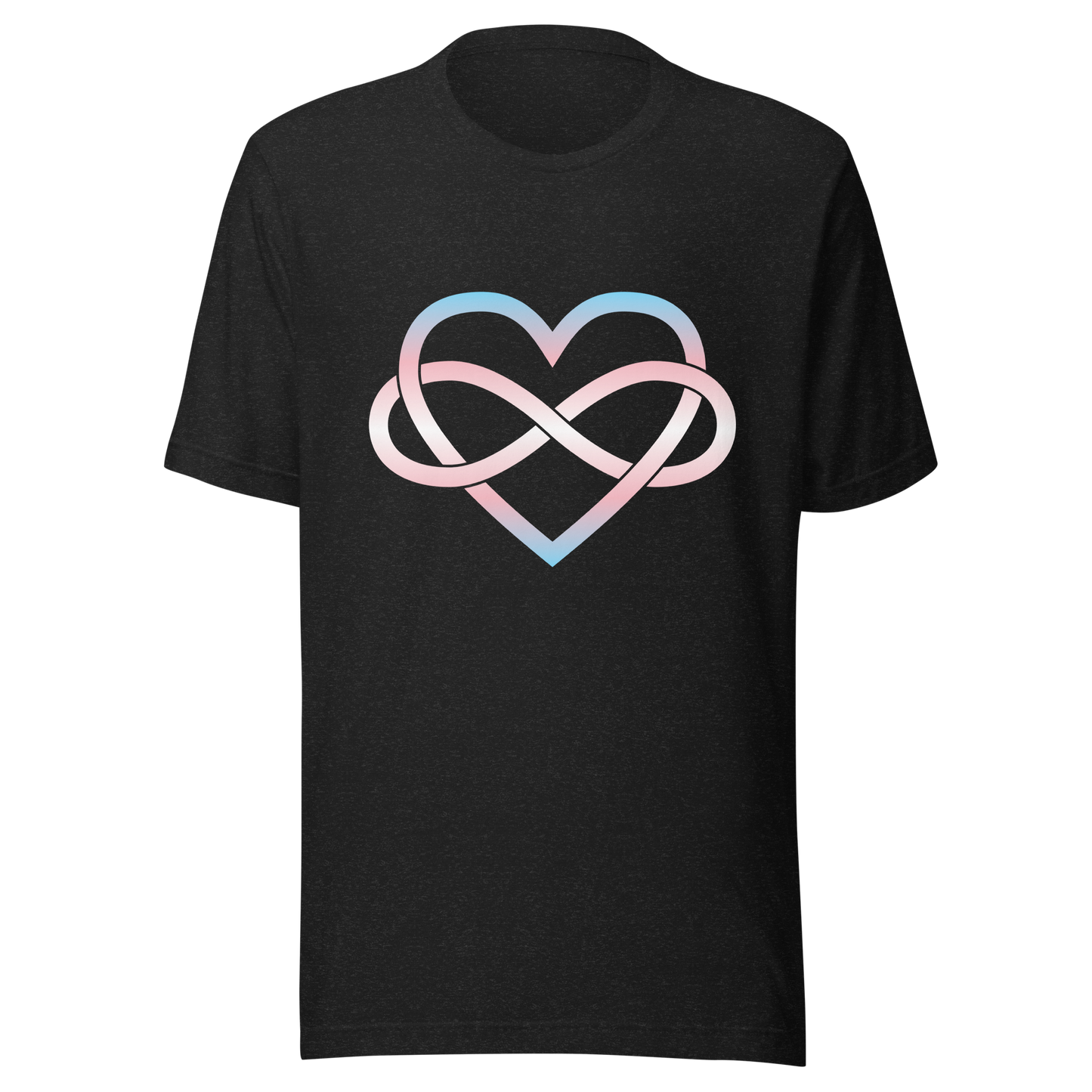 Polyamory Infinity Heart - Trans Unisex t-shirt