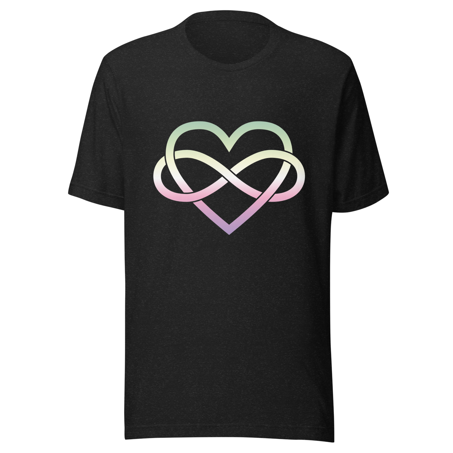 Polyamory Infinity Heart - Genderfae Unisex t-shirt