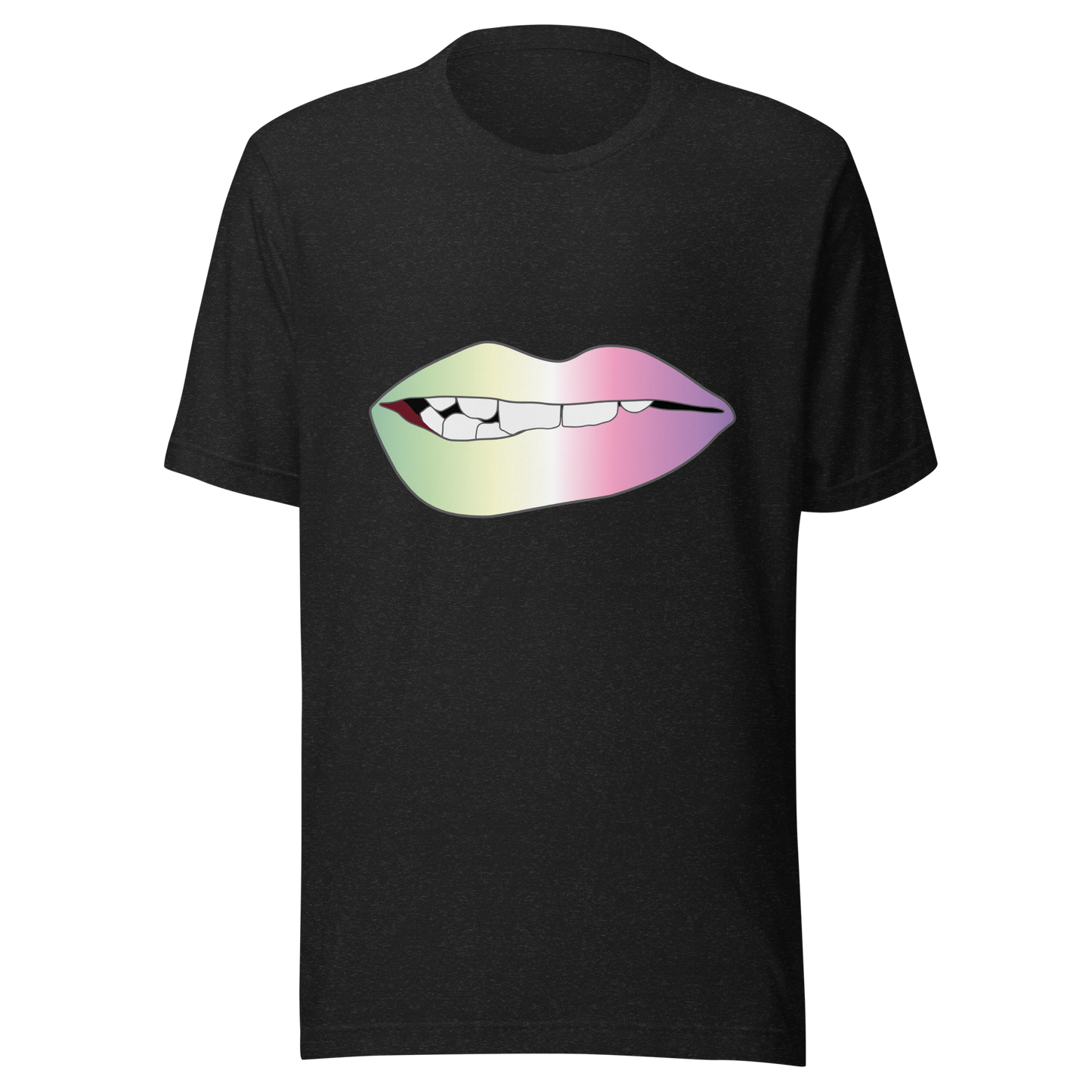 Biting Lips - Genderfae Pride - Gradient Unisex t-shirt