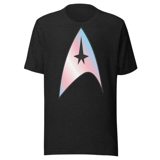 Starfleet Insignia - Trans Pride Unisex t-shirt