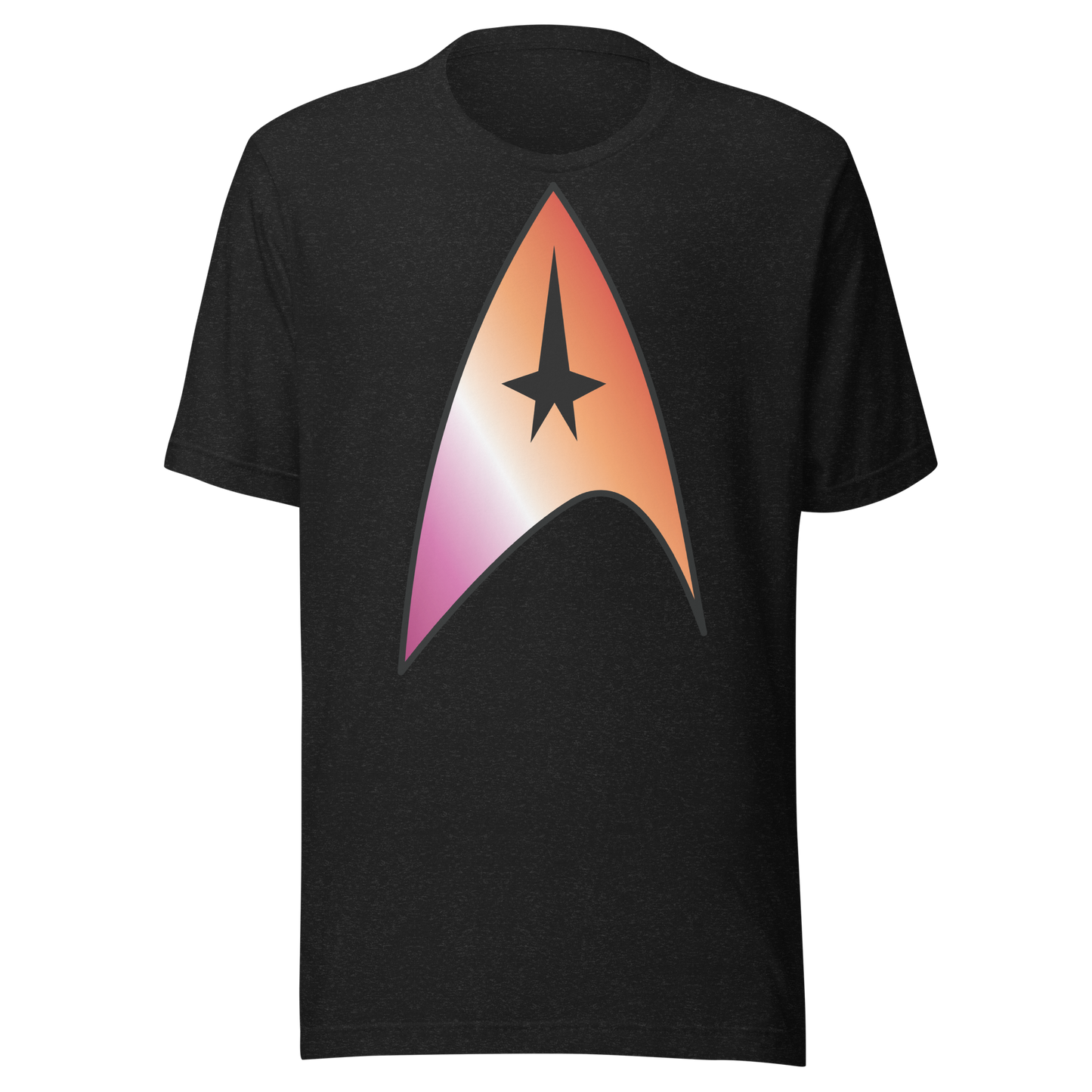 Starfleet Insignia - Lesbian Pride Unisex t-shirt