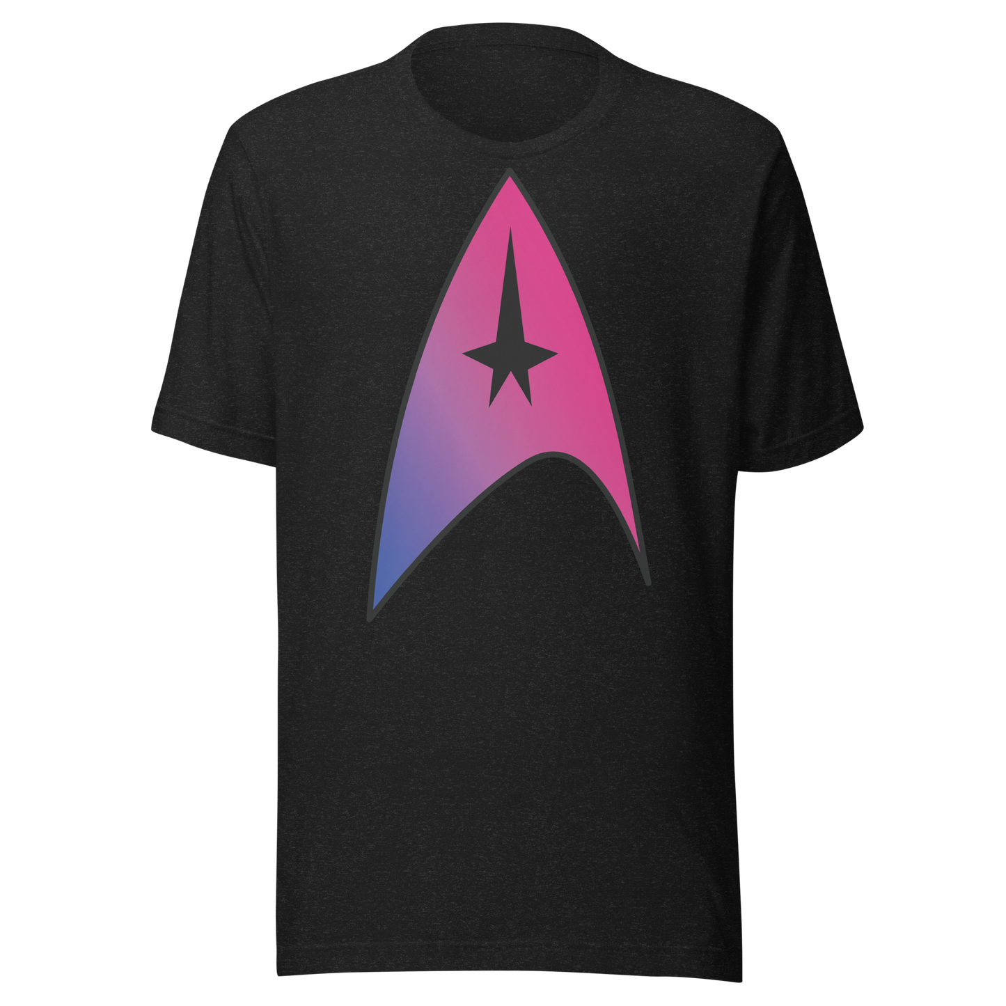 Starfleet Insignia - Bisexual Pride Unisex t-shirt