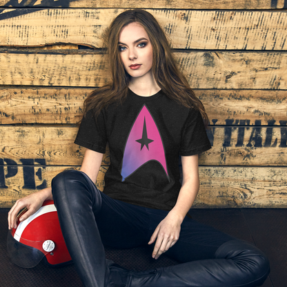 Starfleet Insignia - Bisexual Pride Unisex t-shirt