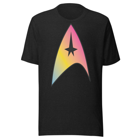 Starfleet Insignia - Pansexual Pride Unisex t-shirt