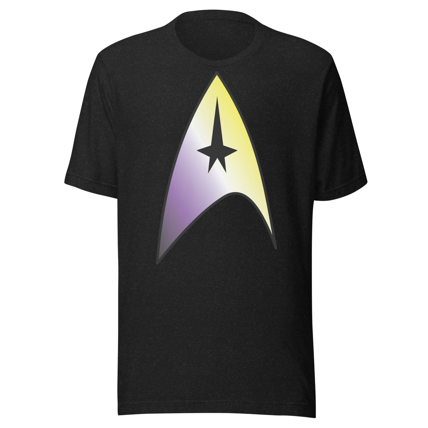 Starfleet Insignia - Non-binary Pride Unisex t-shirt