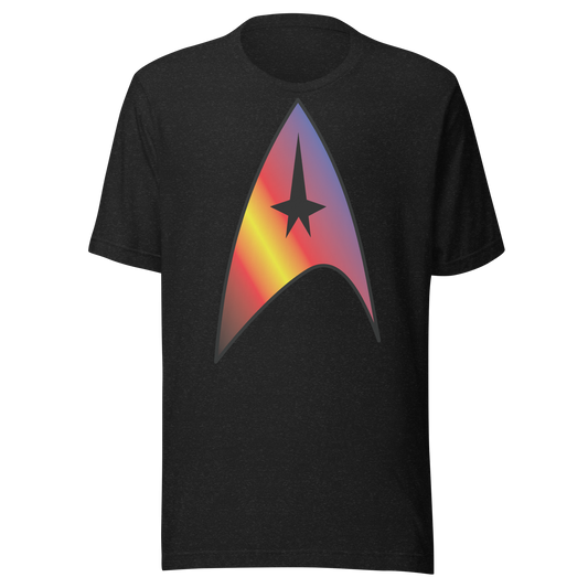 Starfleet Insignia - Polyamory Pride Unisex t-shirt