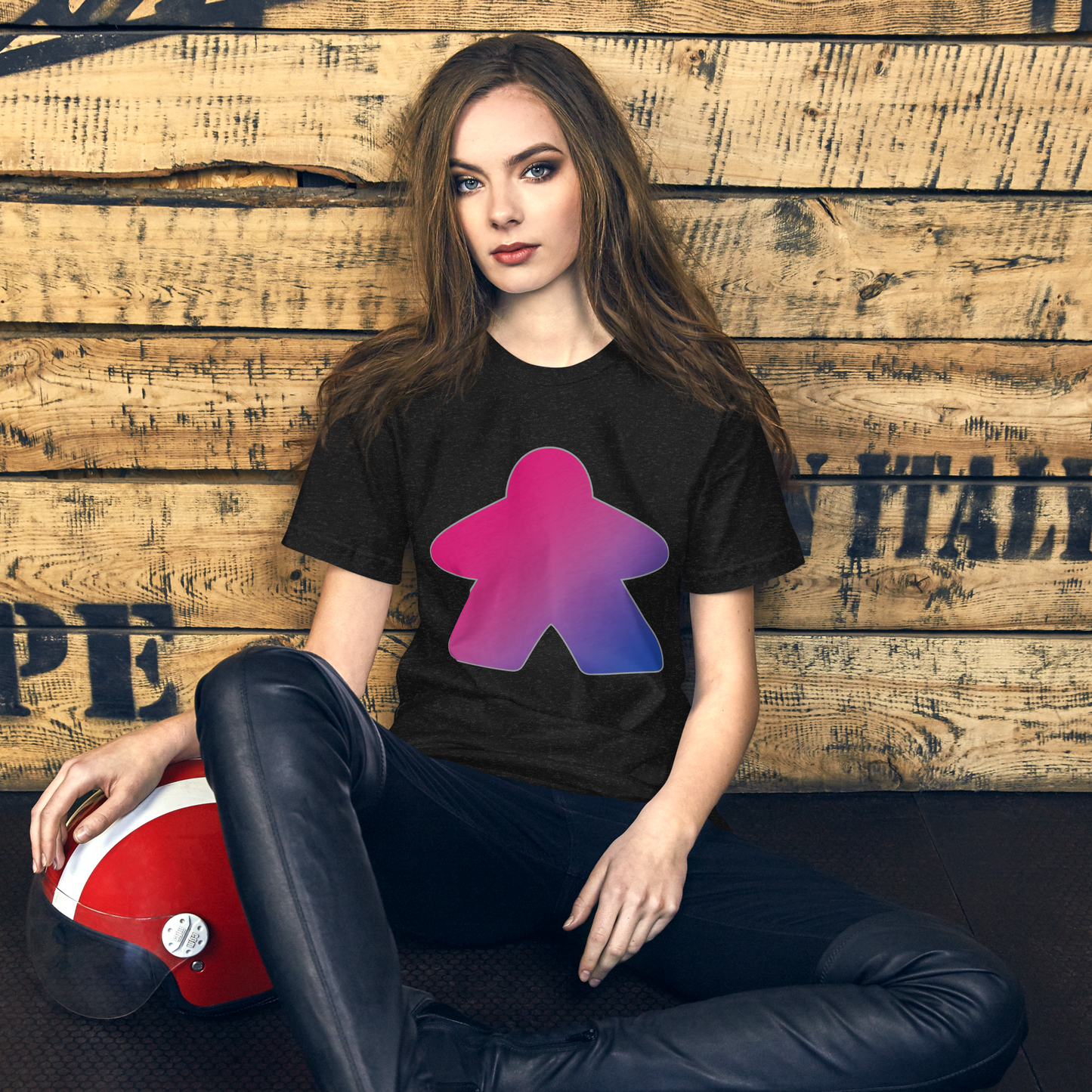 Queerple - Bisexual Pride Unisex t-shirt