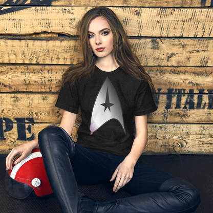 Starfleet Insignia - Asexual/Demisexual Pride Unisex t-shirt