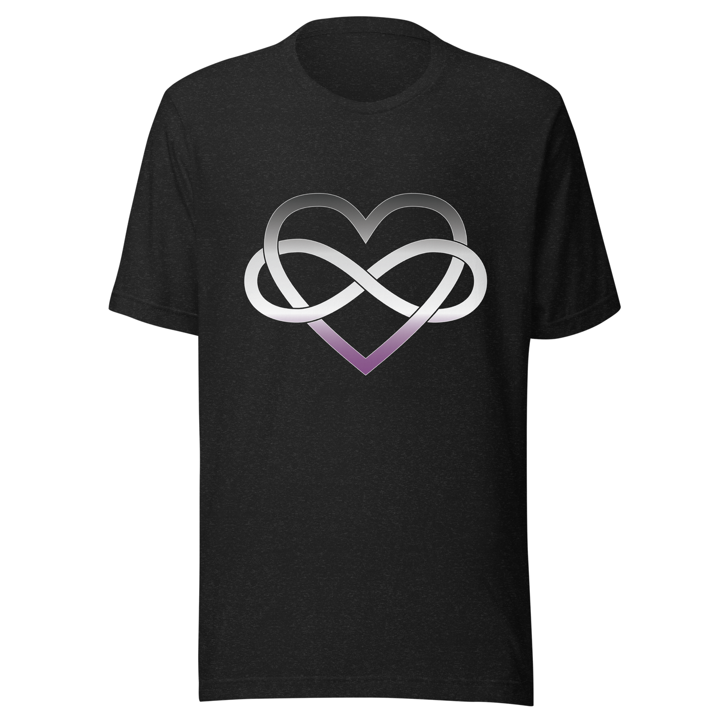 Polyamory Infinity Heart - Asexual/Demisexual Unisex t-shirt