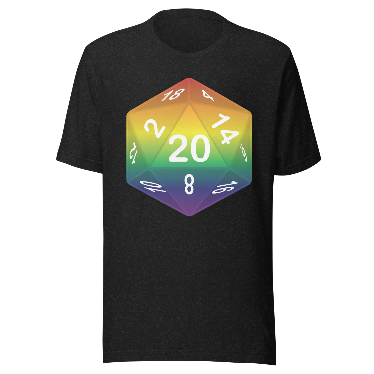 Pride Dice - Rainbow Unisex t-shirt