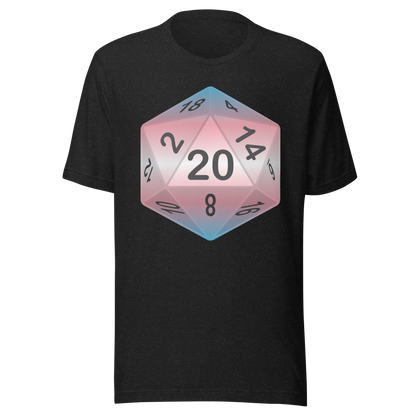 Pride Dice - Transgender Unisex t-shirt