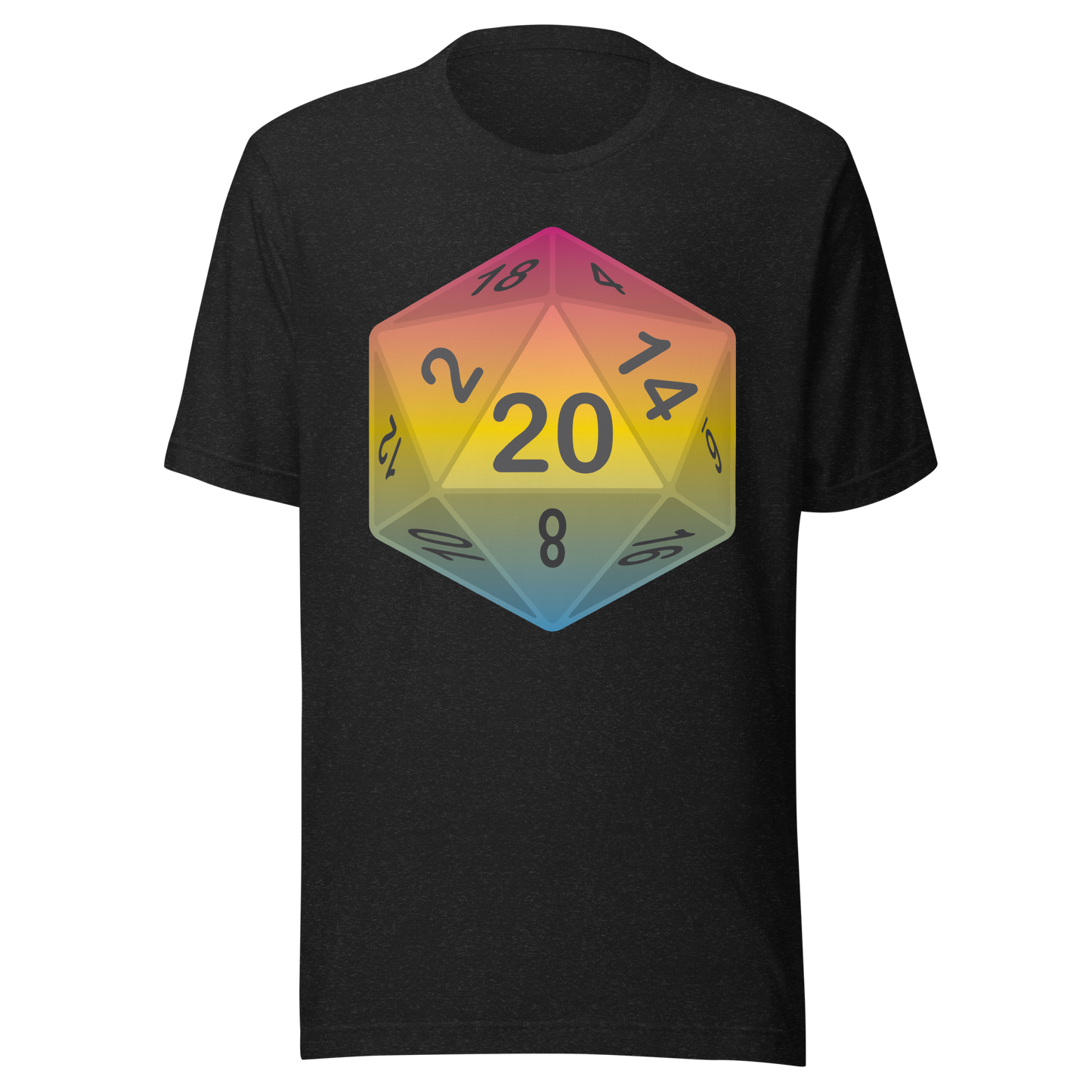 Pride Dice - Pansexual Unisex t-shirt