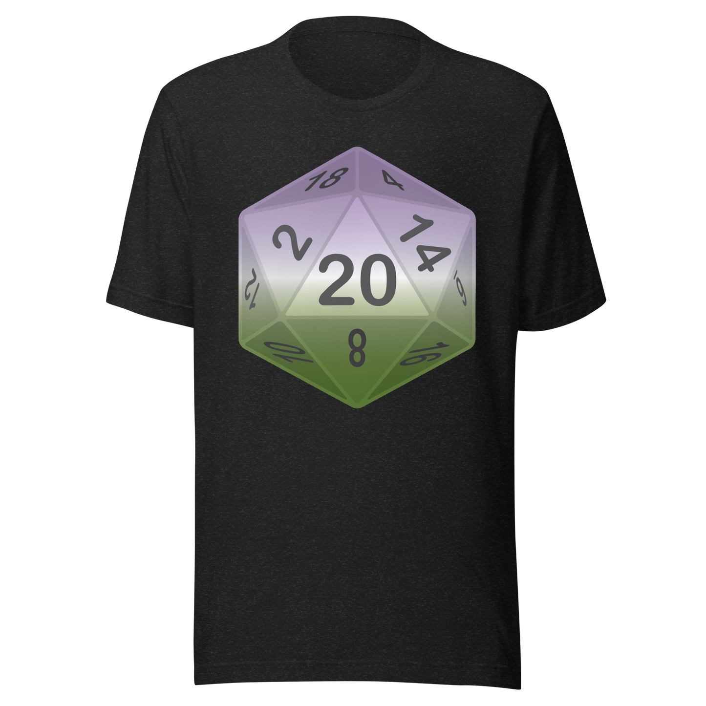 Pride Dice - Genderqueer Unisex t-shirt