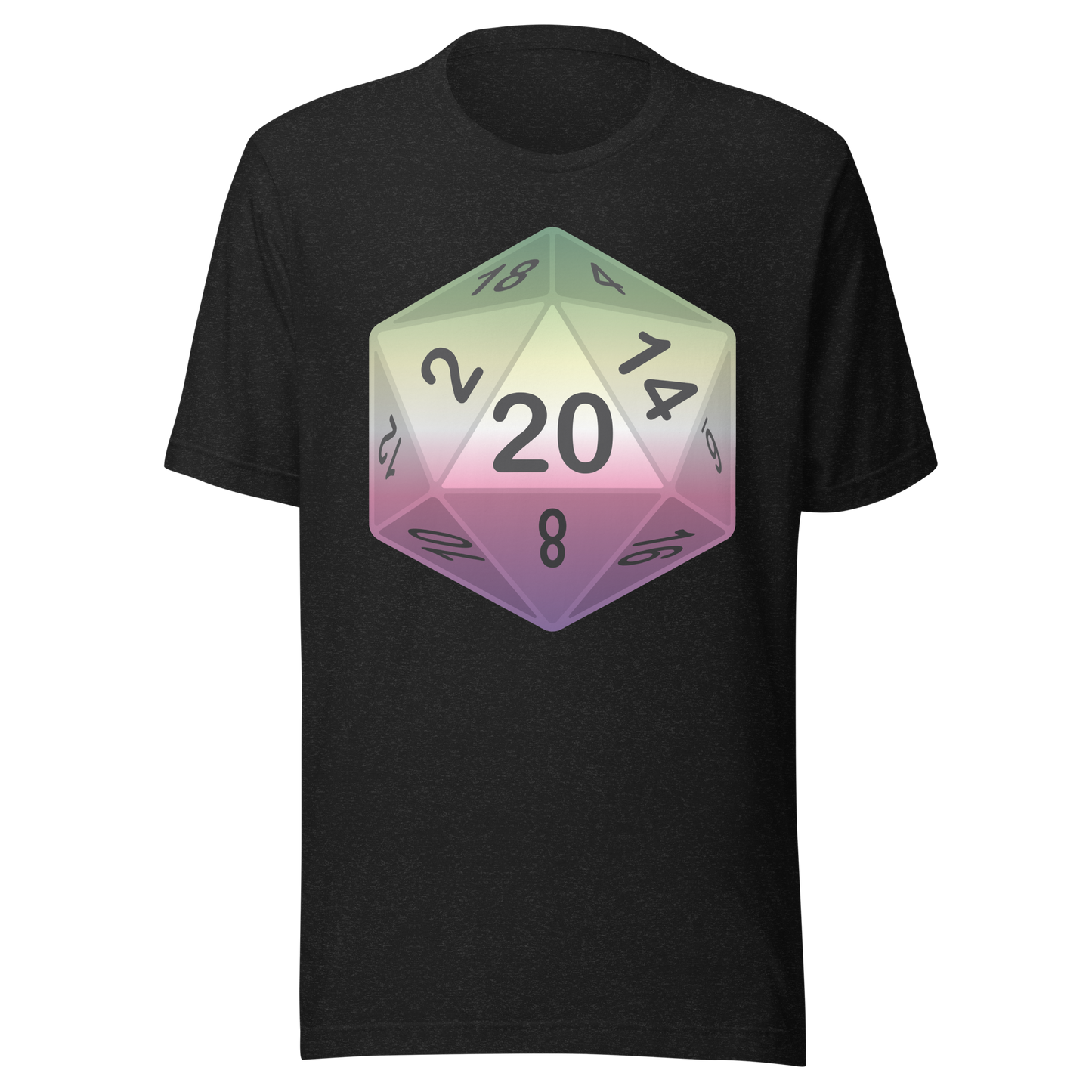 Pride Dice - Genderfae Unisex t-shirt