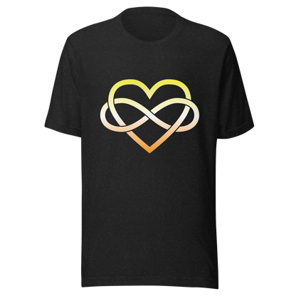 Polyamory Infinity Heart - Maverique Unisex t-shirt