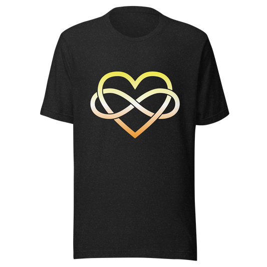 Polyamory Infinity Heart - Maverique Unisex t-shirt