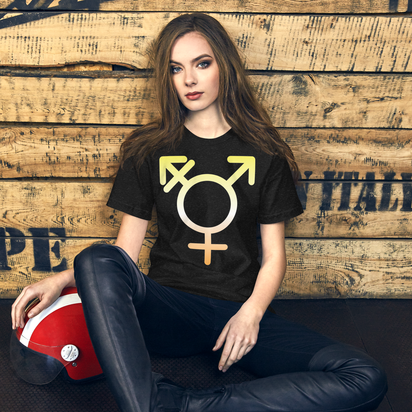 Transgender Symbol - Maverique Pride Unisex t-shirt