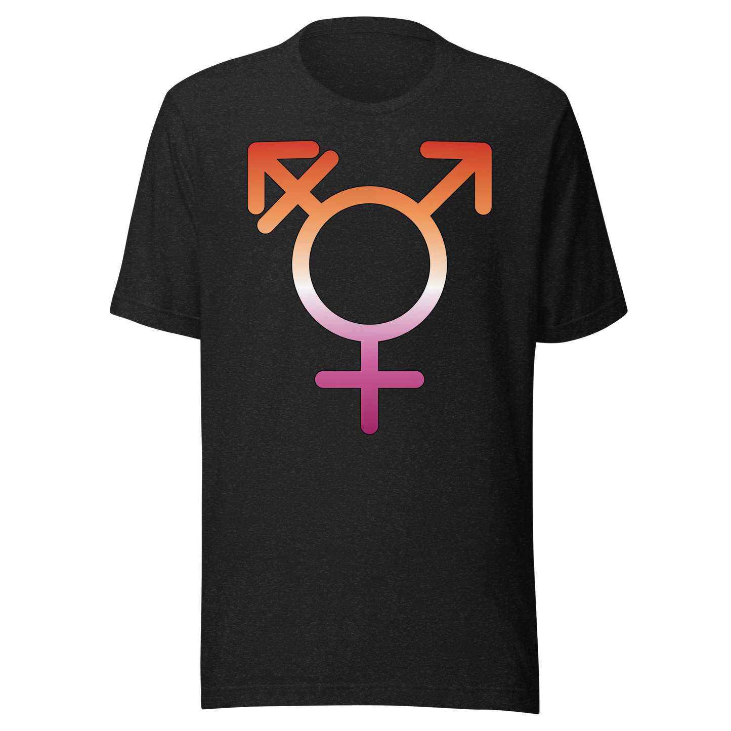 Transgender Symbol - Lesbian Pride Unisex t-shirt