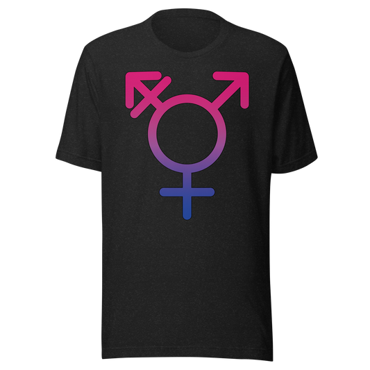 Transgender Symbol - Bisexual Pride Unisex t-shirt