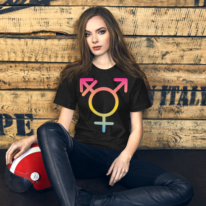 Transgender Symbol - Pansexual Pride Unisex t-shirt