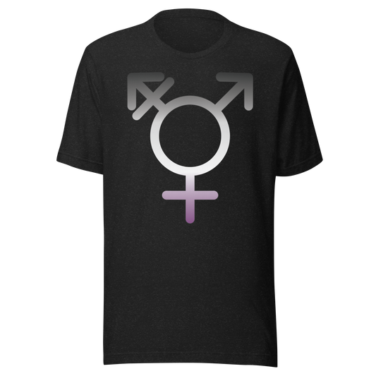 Transgender Symbol - Asexual/Demisexual Pride Unisex t-shirt