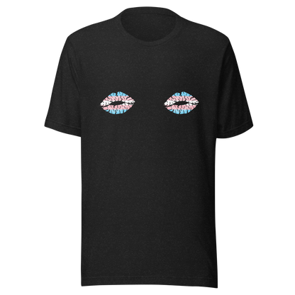 Trans Boob Kisses Unisex t-shirt