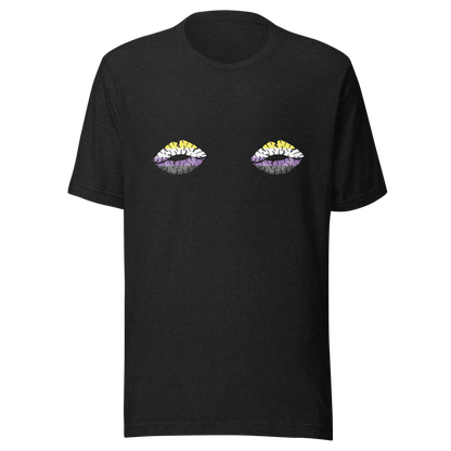 Enby Boob Kisses Unisex t-shirt