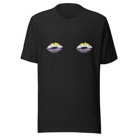 Enby Boob Kisses Unisex t-shirt