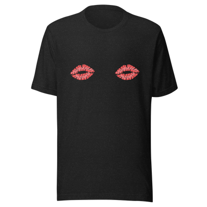 Boob Kisses Unisex t-shirt