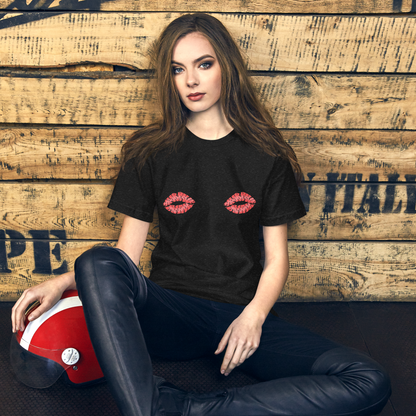 Boob Kisses Unisex t-shirt