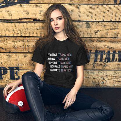 Support Trans Kids Unisex t-shirt