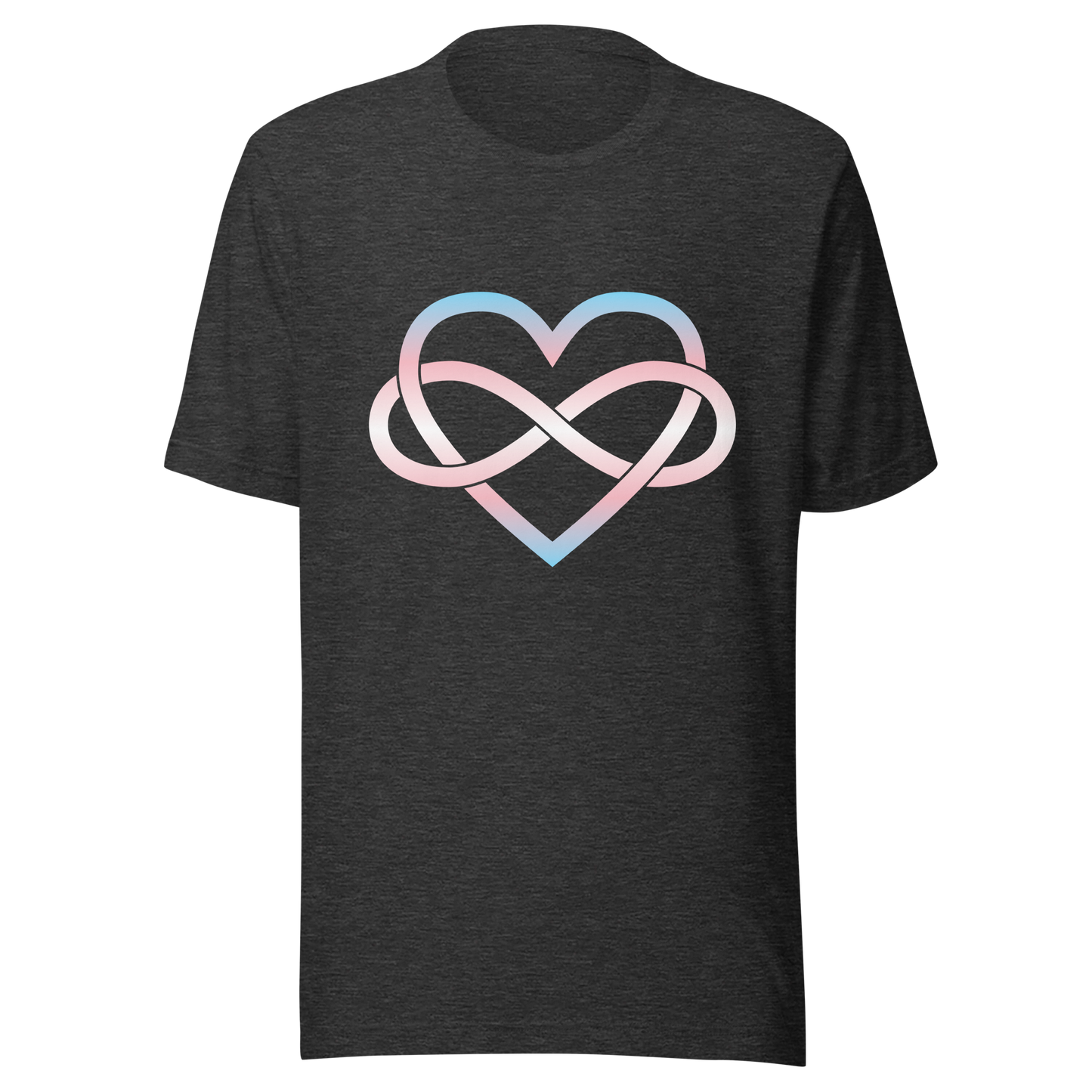 Polyamory Infinity Heart - Trans Unisex t-shirt