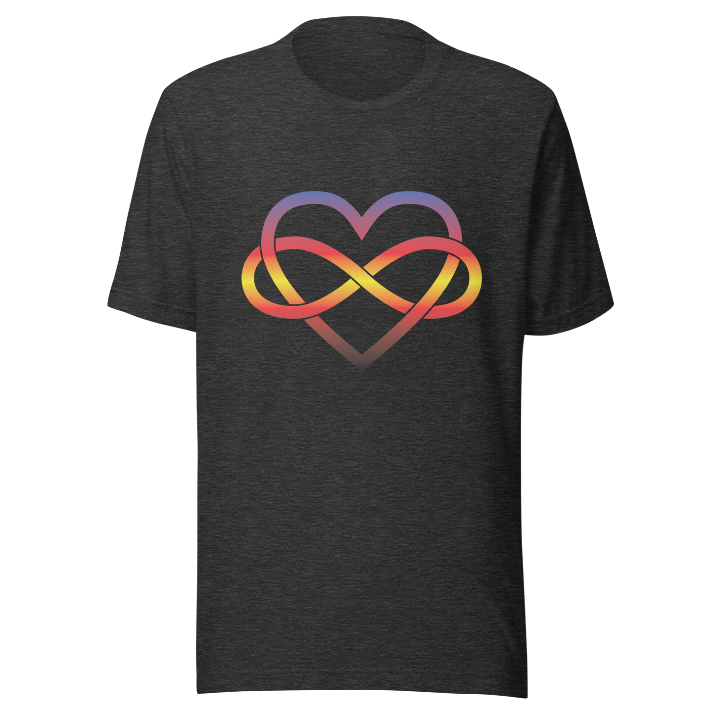 Polyamory Infinity Heart - Polyamory Unisex t-shirt