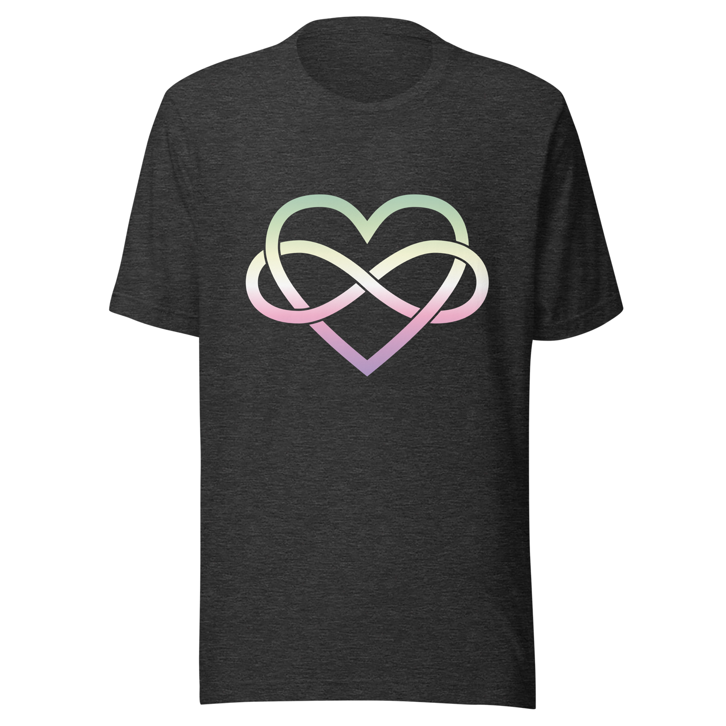 Polyamory Infinity Heart - Genderfae Unisex t-shirt