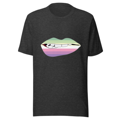 Biting Lips - Genderfae Flag Unisex t-shirt