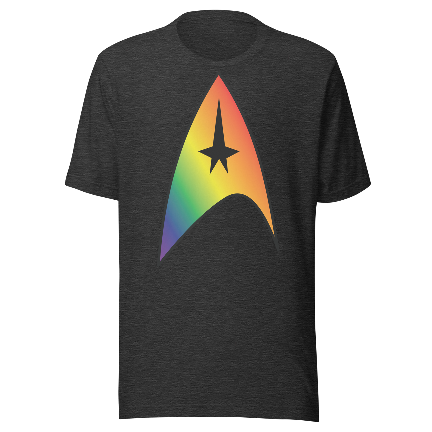 Starfleet Insignia - Rainbow Pride Unisex t-shirt