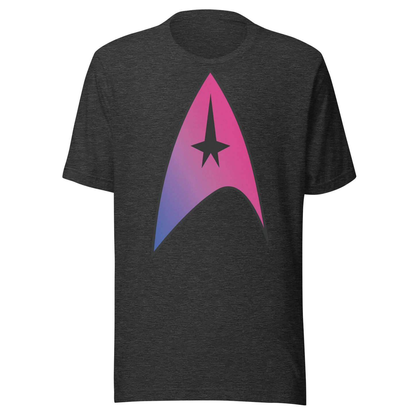 Starfleet Insignia - Bisexual Pride Unisex t-shirt