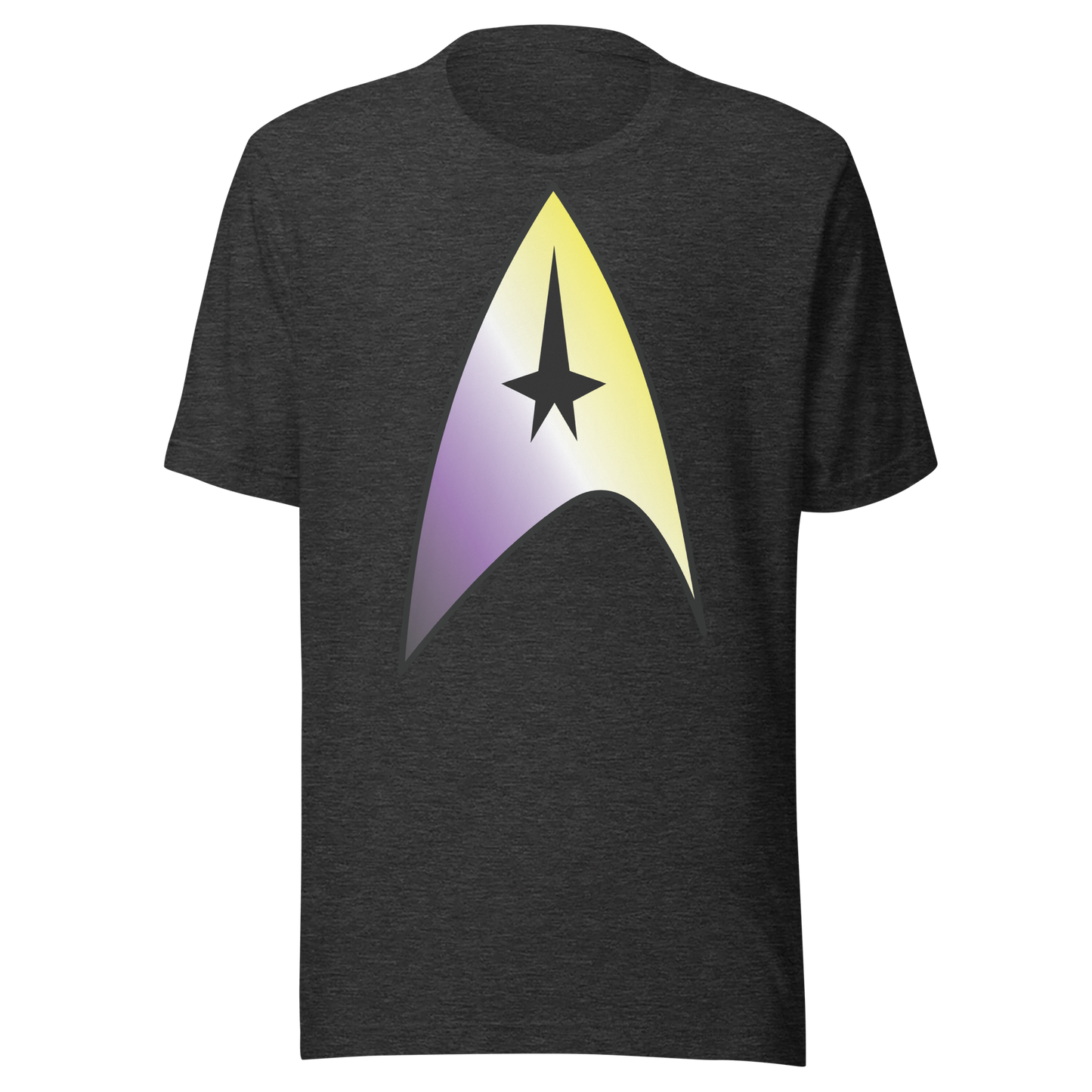 Starfleet Insignia - Non-binary Pride Unisex t-shirt