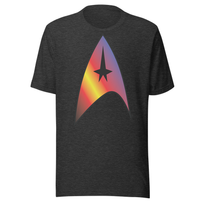 Starfleet Insignia - Polyamory Pride Unisex t-shirt