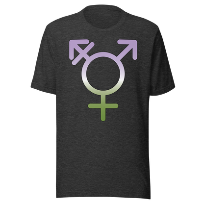 Transgender Symbol - Genderqueer Pride Unisex t-shirt