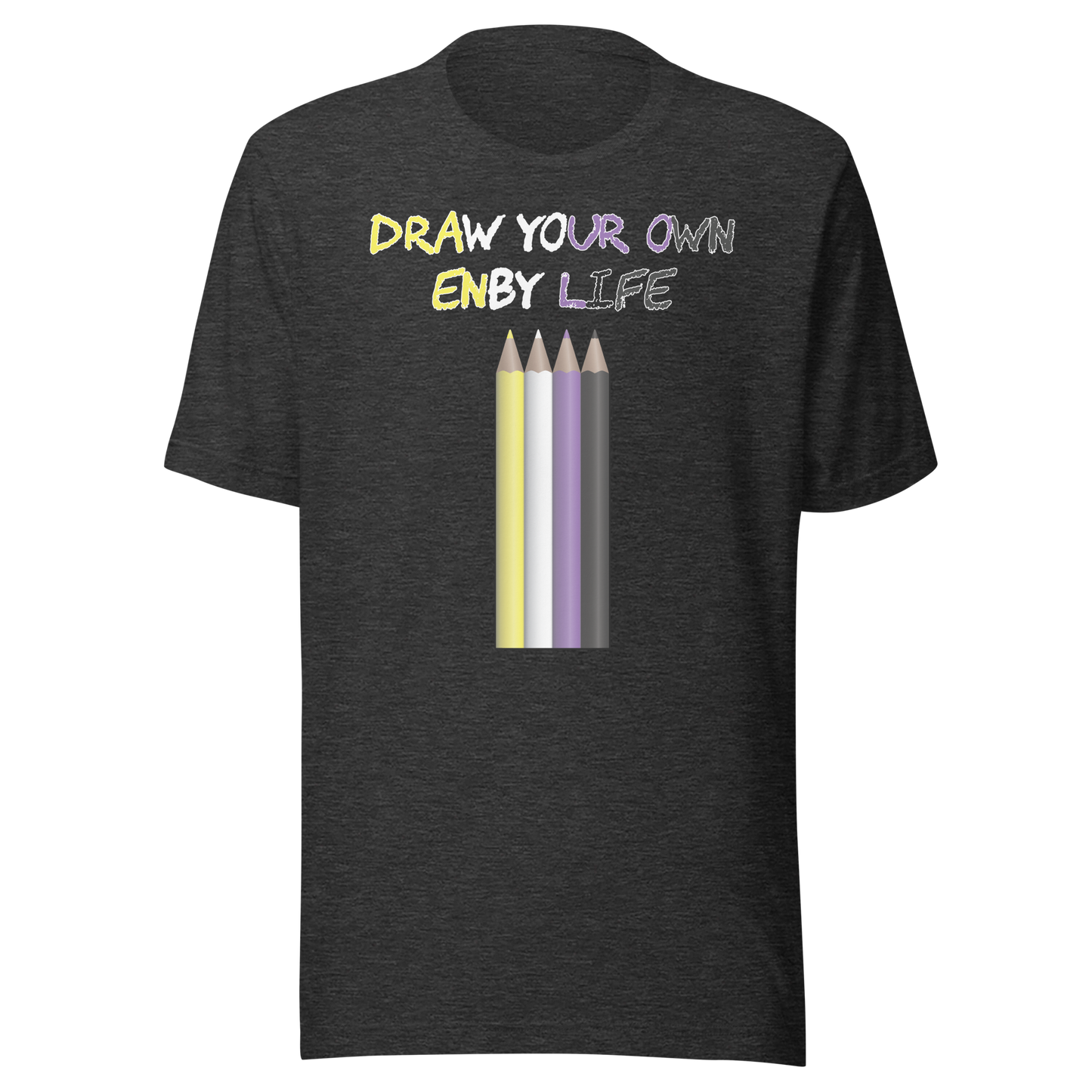 Draw Your Own Enby Life Unisex t-shirt